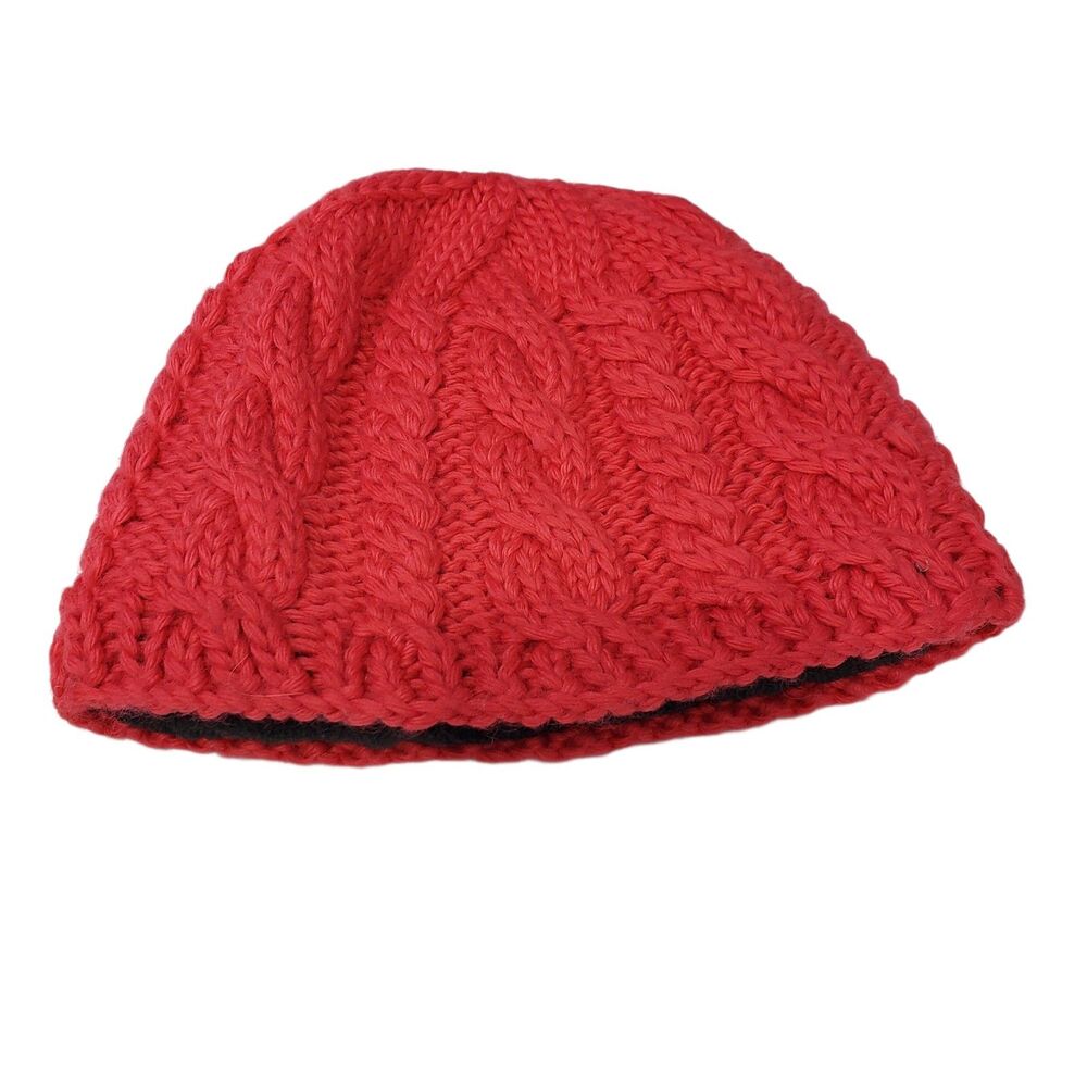 Unisex Wool Blend Beanie / Winter Hat with Fleece, One Size